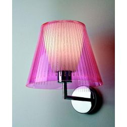 JOLLY APPLIQUE GRANDE IN ACRILICO 7 COLORI E MONTATURA IN CROMO LUCIDO DI ILLUMINADO Illuminando - Cristalensi Shop Online