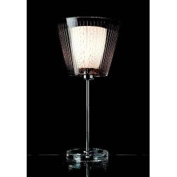 JOLLY LAMPADA DA TAVOLO CON STELO CROMATO E PARALUME IN ACRILICO IN 7 COLORI Illuminando - Cristalensi Shop Online 2