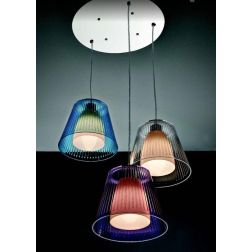 JOLLY SPG 3 LUCI DIAMETRO 40 CM DIFFUSORI ACRILICO IN 7 COLORI DI ILLUMINANDO Illuminando - Cristalensi Shop Online