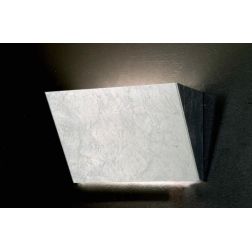 L'ALTRO LAMPADA DA PARETE IN METALLO FINITURE FOGLIA ORO O ARGENTO MODERNA Illuminando - Cristalensi Shop Online