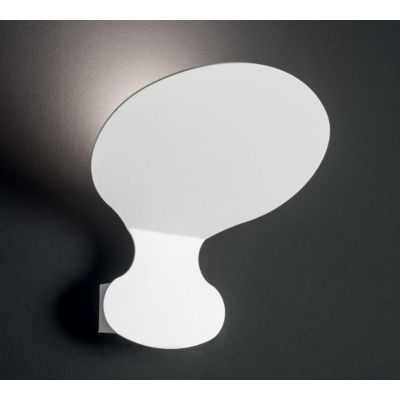 LARA 1 PICCOLA LAMPADA DA PARETE MODERNA IN METALLO BIANCO DI ILLUMINANDO LAMPADINA GX53 Illuminando - Cristalensi Shop Online