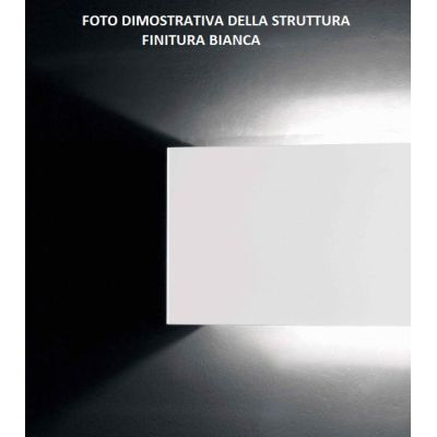 LEI LAMPADA DA PARETE MEDIA MISURA IN METALLO 4 FINITURE COLORE Illuminando - Cristalensi Shop Online