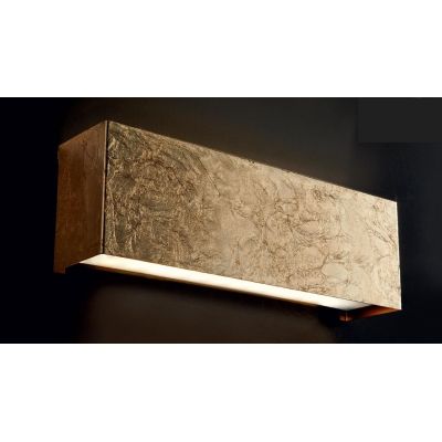 LEI MEDIA FOGLIA ORO FOGLIA ARGENTO LED INTEGRATO DA 36W 3000K O 4000K SOSTITUIBILE Illuminando - Cristalensi Shop Online
