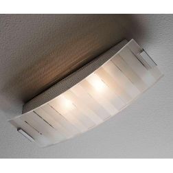 LINEAR LAMPADA DA PARETE IN VETRO 35X12 CM 2XE27 DI ILLUMINANDO Illuminando - Cristalensi Shop Online