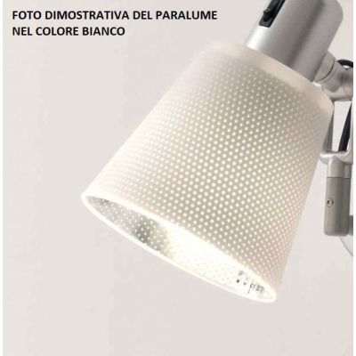 LOLA LAMPADA DA TERRA REGOLABILE CON LAMPADINA LED INCLUSA DIFFUSORE IN 3 COLORI Illuminando - Cristalensi Shop Online