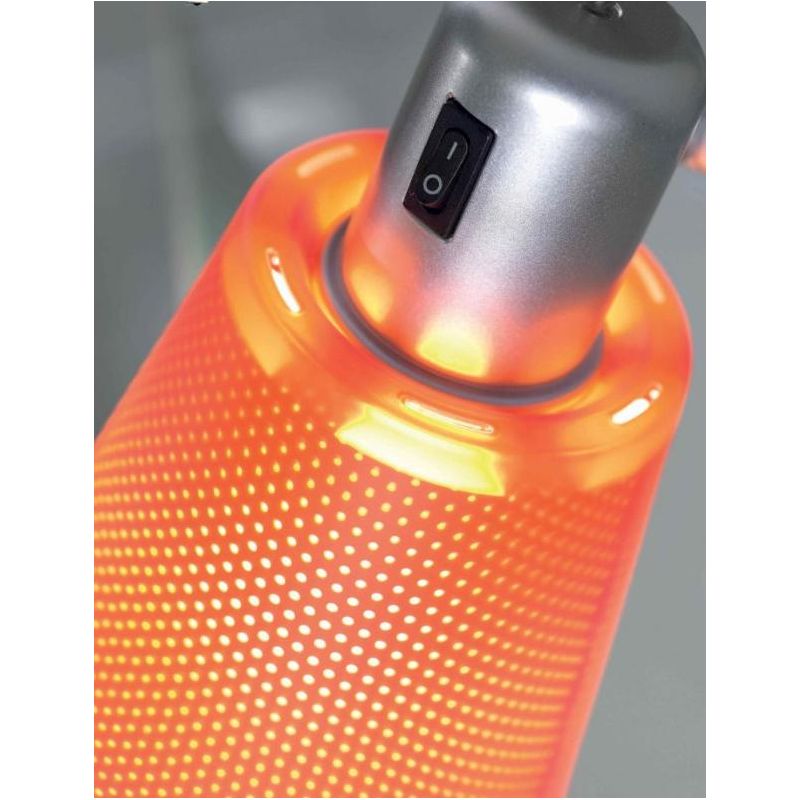 LOLA LAMPADA DA TERRA REGOLABILE CON LAMPADINA LED INCLUSA DIFFUSORE IN 3 COLORI Illuminando - Cristalensi Shop Online