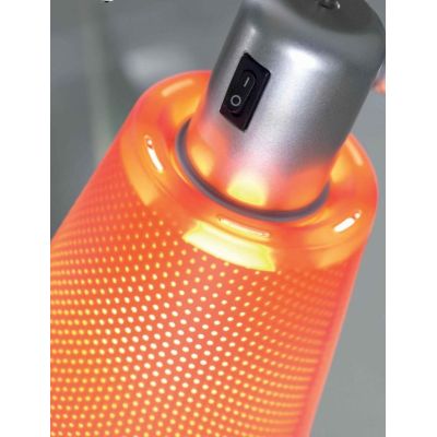 LOLA LAMPADA DA TERRA REGOLABILE CON LAMPADINA LED INCLUSA DIFFUSORE IN 3 COLORI Illuminando - Cristalensi Shop Online