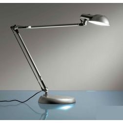 LUCKY LAMPADA DA TAVOLO A LED 5W IN TRE COLORI NERO ROSSO ALLUMINIO Illuminando - Cristalensi Shop Online 2