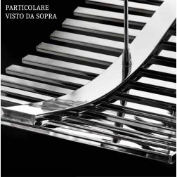 ONDA SOSPENSIONE LAMPADARIO CROMO LUCIDO CON LED INTEGRATO 60W MODERNO Illuminando - Cristalensi Shop Online 2