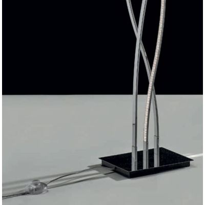 ONDA LAMPADA DA TERRA H 163 CM IN CROMO LUCIDO A LED 35W 2800 LUMEN ON/OFF MODERNA Illuminando - Cristalensi Shop Online