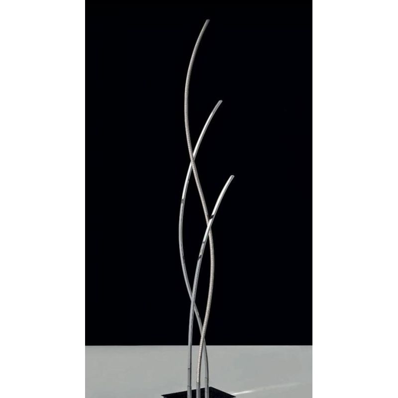 ONDA LAMPADA DA TERRA H 163 CM IN CROMO LUCIDO A LED 35W 2800 LUMEN ON/OFF MODERNA Illuminando - Cristalensi Shop Online