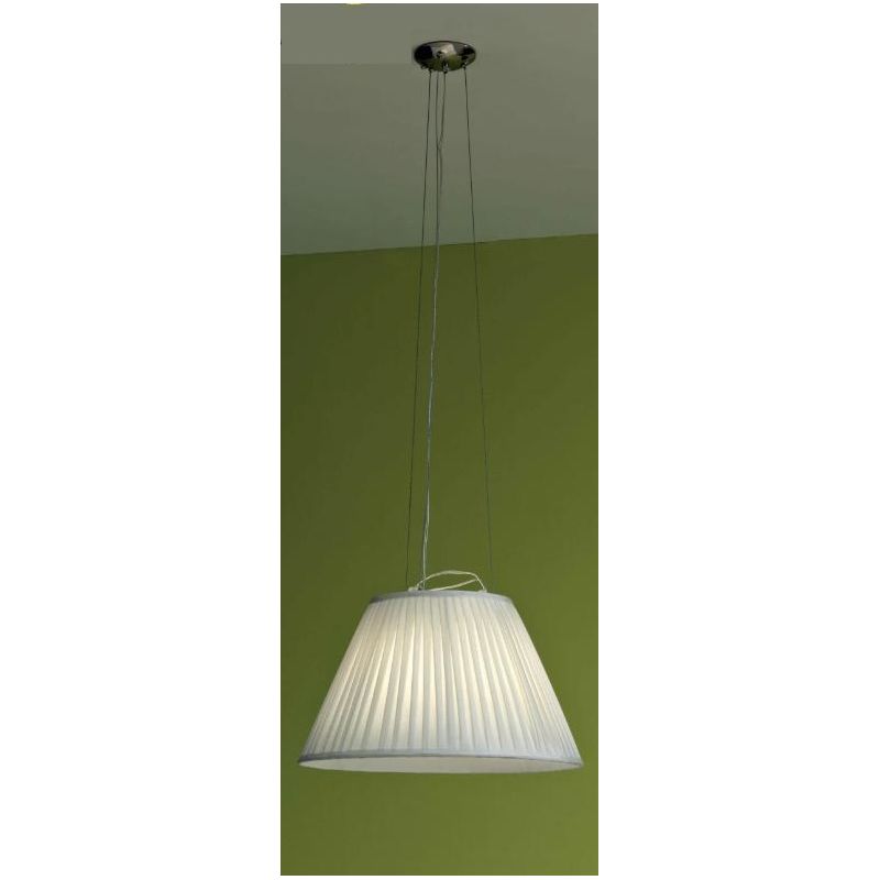 PLISSE SOSPENSIONE IN TESSUTO DIAMETRO 50 Illuminando - Cristalensi Shop Online