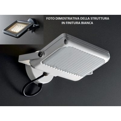 PRATICA 100 APPLIQUE INDUSTRIAL LED 100W 8000 LUMEN BIANCO O NERO DI ILLUMINANDO Illuminando - Cristalensi Shop Online