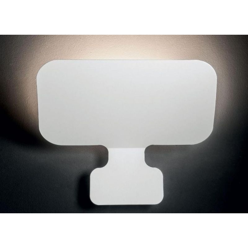 SAMU 3 LAMPADA DA PARETE MODERNA IN METALLO BIANCO DI ILLUMINANDO LAMPADINA GX53 Illuminando - Cristalensi Shop Online