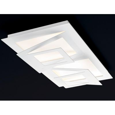 SKY LAMPADA DA SOFFITTO ULTRAMODERNA CON LED DA 60W IN METALLO BIANCO O SABBIA DI ILLUMINANDO Illuminando - Cristalensi Shop Onl