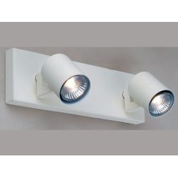 SLURP BINARIO 2 LUCI CON LAMPADINE LED 7W INCLUSE SOSTITUIBILI Illuminando - Cristalensi Shop Online 2