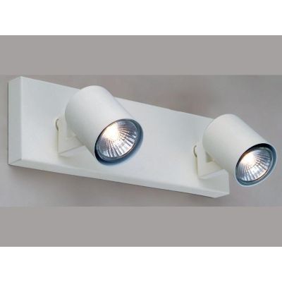 SLURP BINARIO 2 LUCI CON LAMPADINE LED 7W INCLUSE SOSTITUIBILI Illuminando - Cristalensi Shop Online