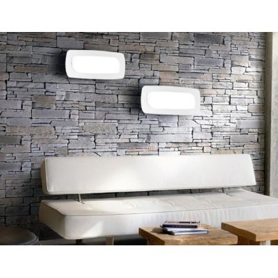 STONE APPLIQUE PLAFONIERA GRANDE LED INTEGRATO SOSTITUIBILE 30W 3000 LUMEN 3000K MODERNO Illuminando - Cristalensi Shop Online