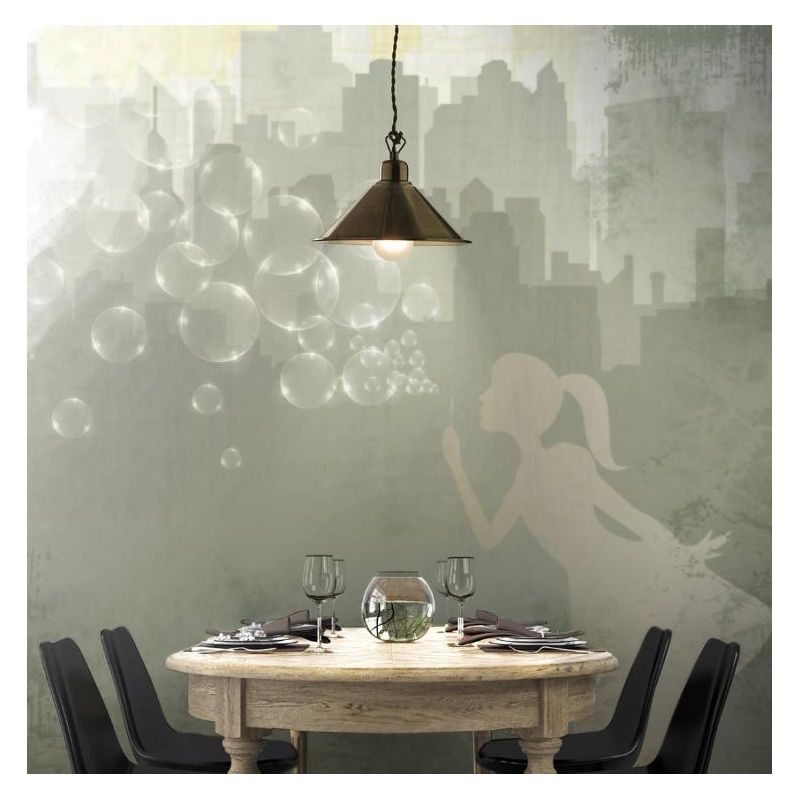 STREET SOSPENSIONE SINGOLA STILE RUSTICO CON PIATTINO IN METALLO BRUNITO DI ILLUMINANDO Illuminando - Cristalensi Shop Online