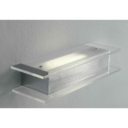 TETI 10 LED APPLIQUE IN METALLO CROMO E VETRI SATINATI LED 10W LUCE 3000K MODERNA Illuminando - Cristalensi Shop Online 2