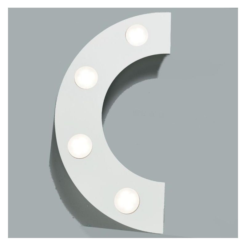 UFO APPLIQUE PLAFONIERA 4 LUCI IN METALLO BIANCO O SABBIA CON LAMPADINE GX53 LED COMPONIBILE Illuminando - Cristalensi Shop Onli