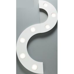 UFO PLAFONIERA COMPOSTA CON 7 LUCI IN METALLO BIANCO O SABBIA CON LAMPADINE GX53 LED Illuminando - Cristalensi Shop Online