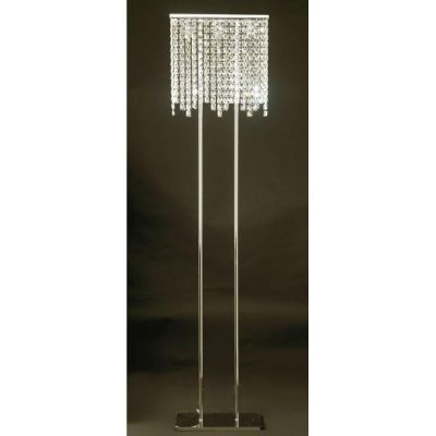 LIU PIANTANA DI FORMA RETTANGOLARE CON CRISTALLI DI FORMA QUADRATA CRISTALENSI OTTONE - Cristalensi Shop Online