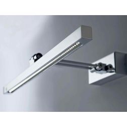VEGA P LAMPADA DA SPECCHIO O QUADRO LED 5W LUCE 3000K IN METALLO CROMATO Illuminando - Cristalensi Shop Online 2
