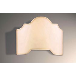 VENTOLA 30 SAGOMATA IN PERGAMENA AVORIO CON BORDINO IN ORO Illuminando - Cristalensi Shop Online 2