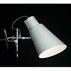 ZENO PINZA FARETTO COLORE BIANCO DIREZIONABILE CON PORTALAMPADE ATTACCO E27 Illuminando - Cristalensi Shop Online 2