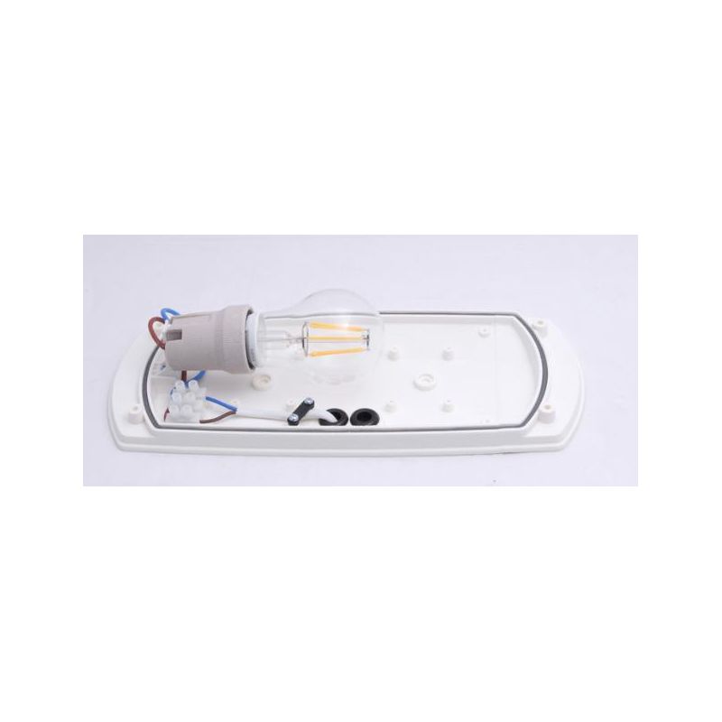 APPLIQUE PER ESTERNO FRANCY IP66 IN TRE COLORI LUCE DIFFUSA MODERNO DARK LIGHT - Cristalensi Shop Online