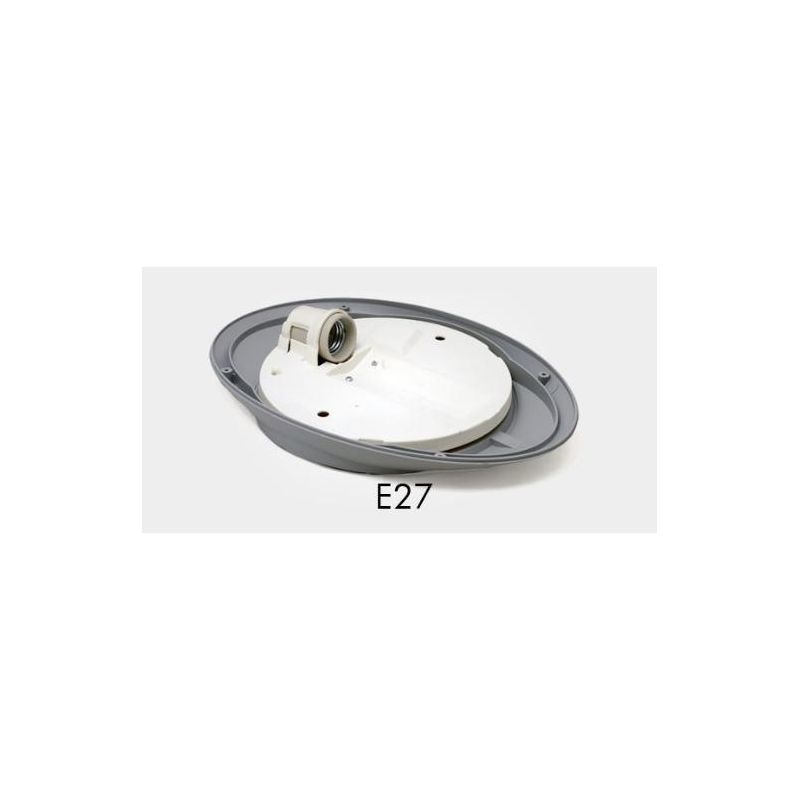 APPLIQUE CON PALPEBRA PER ESTERNO IN RESINA IP66 BIANCO,GRIGIO O NERO LUCE VERSO IL BASSO DARK LIGHT - Cristalensi Shop Online