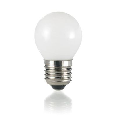 LAMPADINA LED FILAMENTO E27 SFERA PICCOLA BIANCO LATTE 4W 3000K 360 LUMEN CRISTALENSI - Cristalensi Shop Online