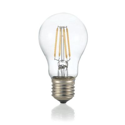 LAMPADINA A GOCCIA ATTACCO E27 LED A FILAMENTO TRASPARENTE 8W 3000K E 4000K CRISTALENSI - Cristalensi Shop Online