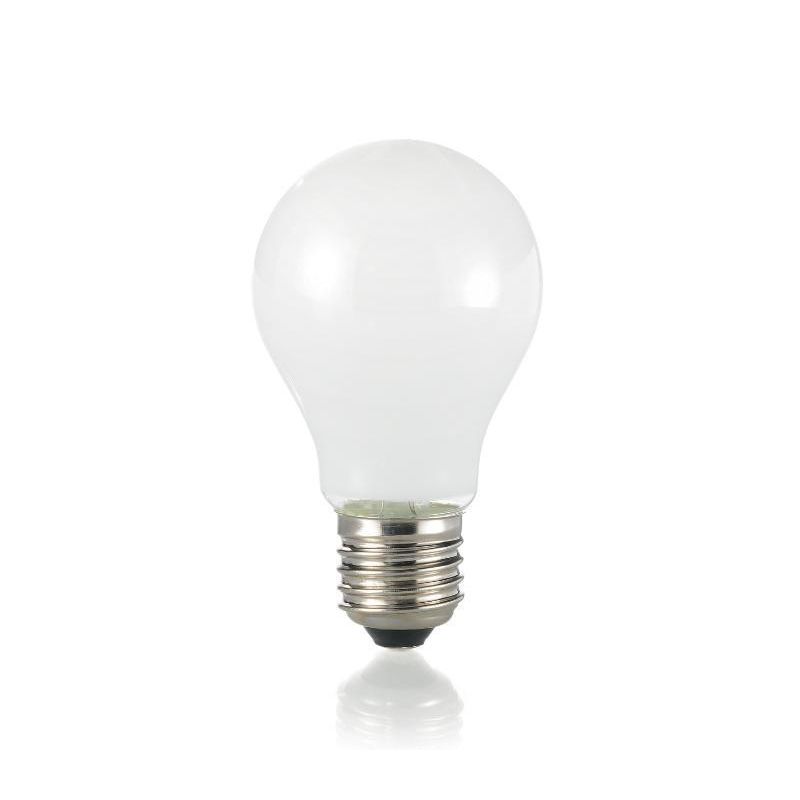 LAMPADINA FILAMENTO LED E27 GOCCIA VETRO BIANCO LATTE 8W 3000K e 4000K 720 LUMEN CRISTALENSI - Cristalensi Shop Online