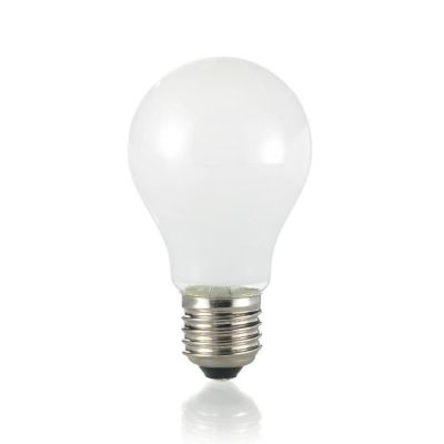 LAMPADINA FILAMENTO LED E27 GOCCIA VETRO BIANCO LATTE 8W 3000K e 4000K 720 LUMEN CRISTALENSI - Cristalensi Shop Online