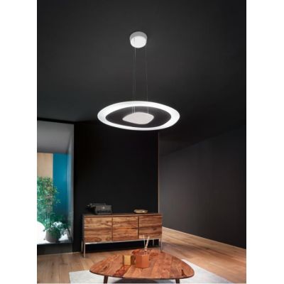 ANTIGUA SOSPENSIONE DI LINEA LIGHT DIAMETRO 60,5 LED 38W MODERNA Linea Light - Cristalensi Shop Online