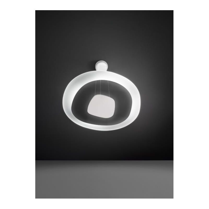 ANTIGUA SOSPENSIONE DI LINEA LIGHT DIAMETRO 60,5 LED 38W MODERNA Linea Light - Cristalensi Shop Online