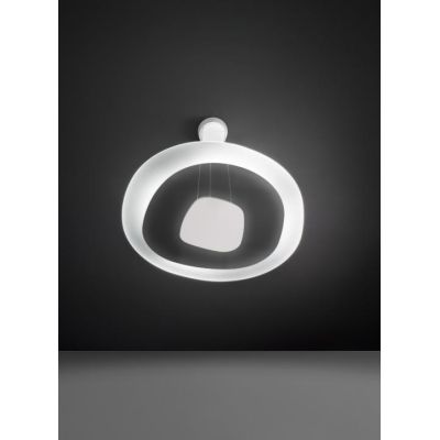 ANTIGUA SOSPENSIONE DI LINEA LIGHT DIAMETRO 60,5 LED 38W MODERNA Linea Light - Cristalensi Shop Online