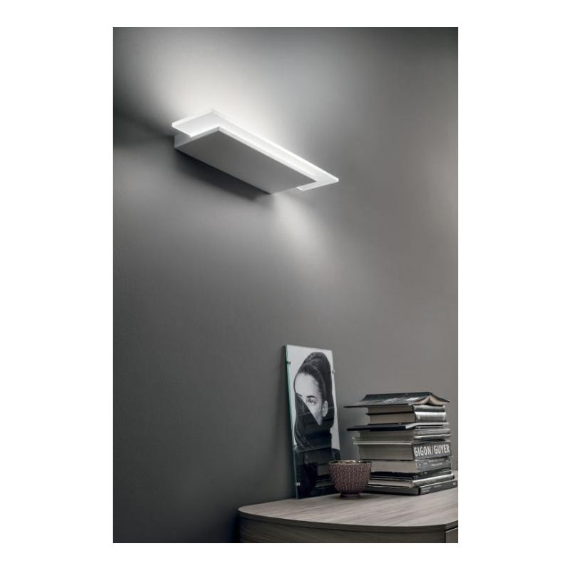 DUBLIGHT W PARETE DI LINEA LIGHT MODERNO A LED 13W LUCE BIANCO CALDO LUCE INDIRETTA Linea Light - Cristalensi Shop Online
