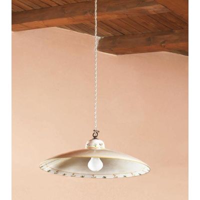 SOSPENSIONE IN TERRACOTTA DECORATA A MANO PRODOTTA IN ITALIA DALLA IMAS IMAS - Cristalensi Shop Online