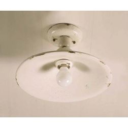 PLAFONIERA D32 IN TERRACOTTA DECORATA A MANO PRODOTTA IN ITALIA DALLA IMAS IMAS - Cristalensi Shop Online 2