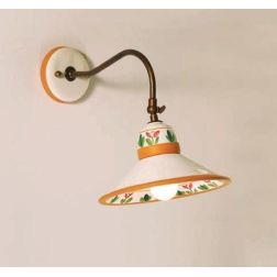 APPLIQUE IN TERRACOTTA DECORATA A MANO E OTTONE PRODOTTA IN ITALIA DALLA IMAS IMAS - Cristalensi Shop Online 2