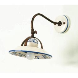 APPLIQUE VINTAGE IN TERRACOTTA DECORATA A MANO PRODOTTO IN ITALIA DALLA IMAS IMAS - Cristalensi Shop Online 2