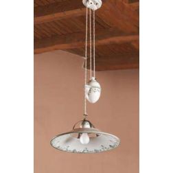 SALISCENDI IN TERRACOTTA VINTAGE DECORATO A MANO MADE IN ITALY DELLA IMAS IMAS - Cristalensi Shop Online 2