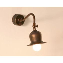 APPLIQUE RUSTICA IN OTTONE INVECCHIATO CON SNODO MADE IN ITALY DELLA IMAS IMAS - Cristalensi Shop Online 2