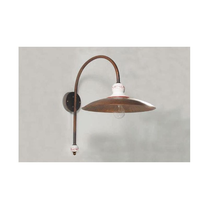 APPLIQUE RUSTICA IN OTTONE INVECCHIATO PRODOTTA IN ITALIA DALLA IMAS IMAS - Cristalensi Shop Online