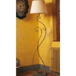 PIANTANA IN STILE RUSTICO IN FERRO FORGIATO A MANO CON PARALUME MADE IN ITALY DELLA IMAS IMAS - Cristalensi Shop Online 2