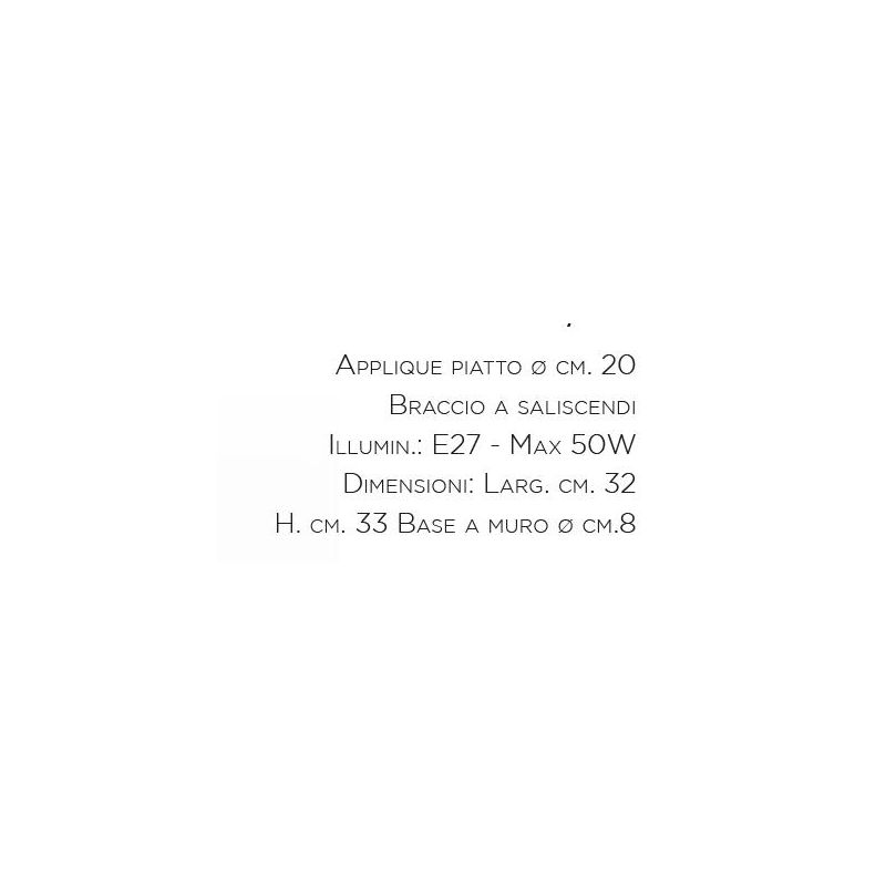 APPLIQUE OTTONE INVECCHIATO IMAS - Cristalensi Shop Online
