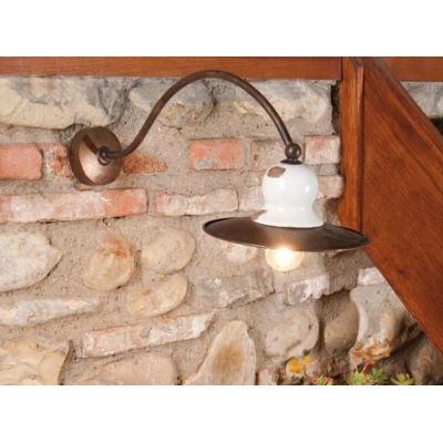 APPLIQUE IN OTTONE INVECCHIATO STILE RUSTICO MADE IN ITALY DELLA IMAS IMAS - Cristalensi Shop Online